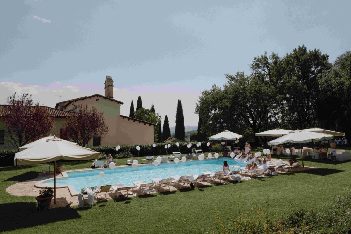 San Pietro sopra le Acque - The pool area